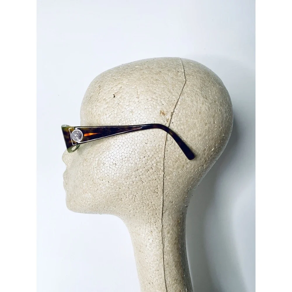 Kate Spade Green Brown Tortoise Glasses Thick Temples Italy 51 16 130 Cadance